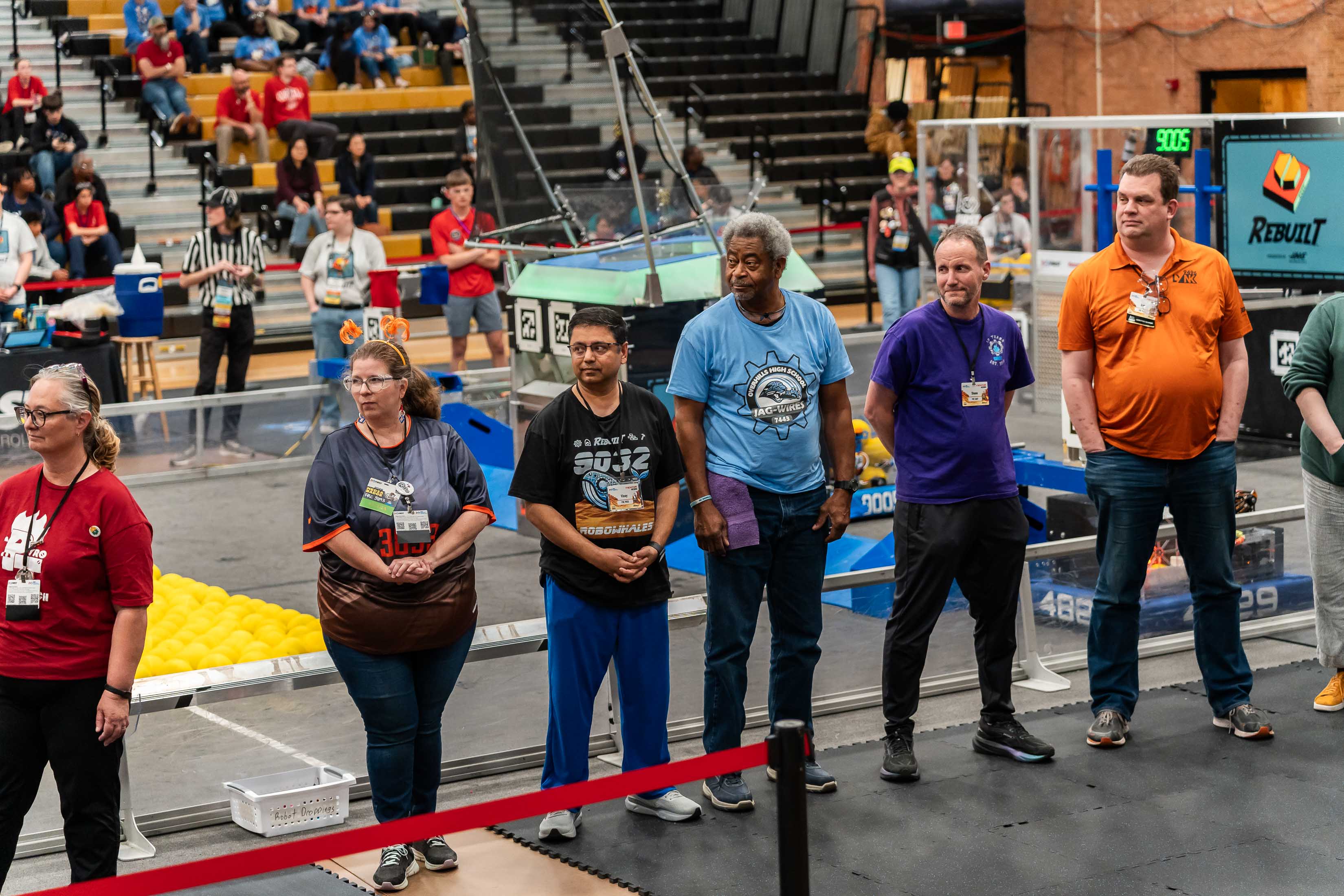 Robowhales team 9032 FRC team, Cary NC, Whirlpool Crescendo